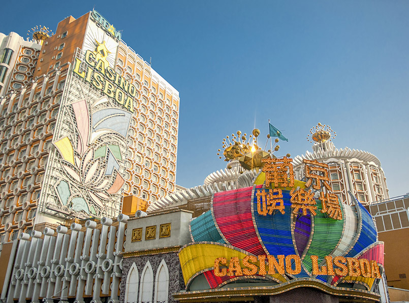 Das Grand Lisboa von Macao - Zockertreff und Schlemmerparadies in XXL