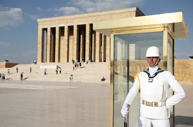 Anitkabir: das Mausoleum für Atatuerk in Ankara