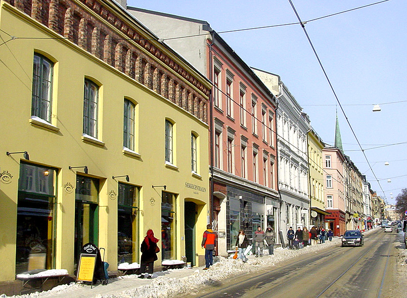 Die Thorvald Meyers Gate in Grünerløkka