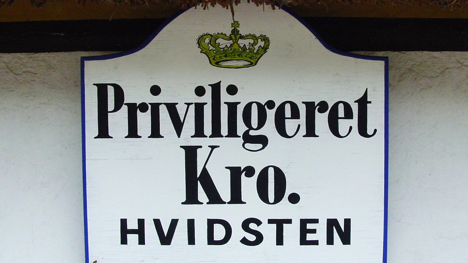 Hvidsten: Priviligeret Kro - vom König ausgewählt als Unterkunft. Foto: Hilke Maunder