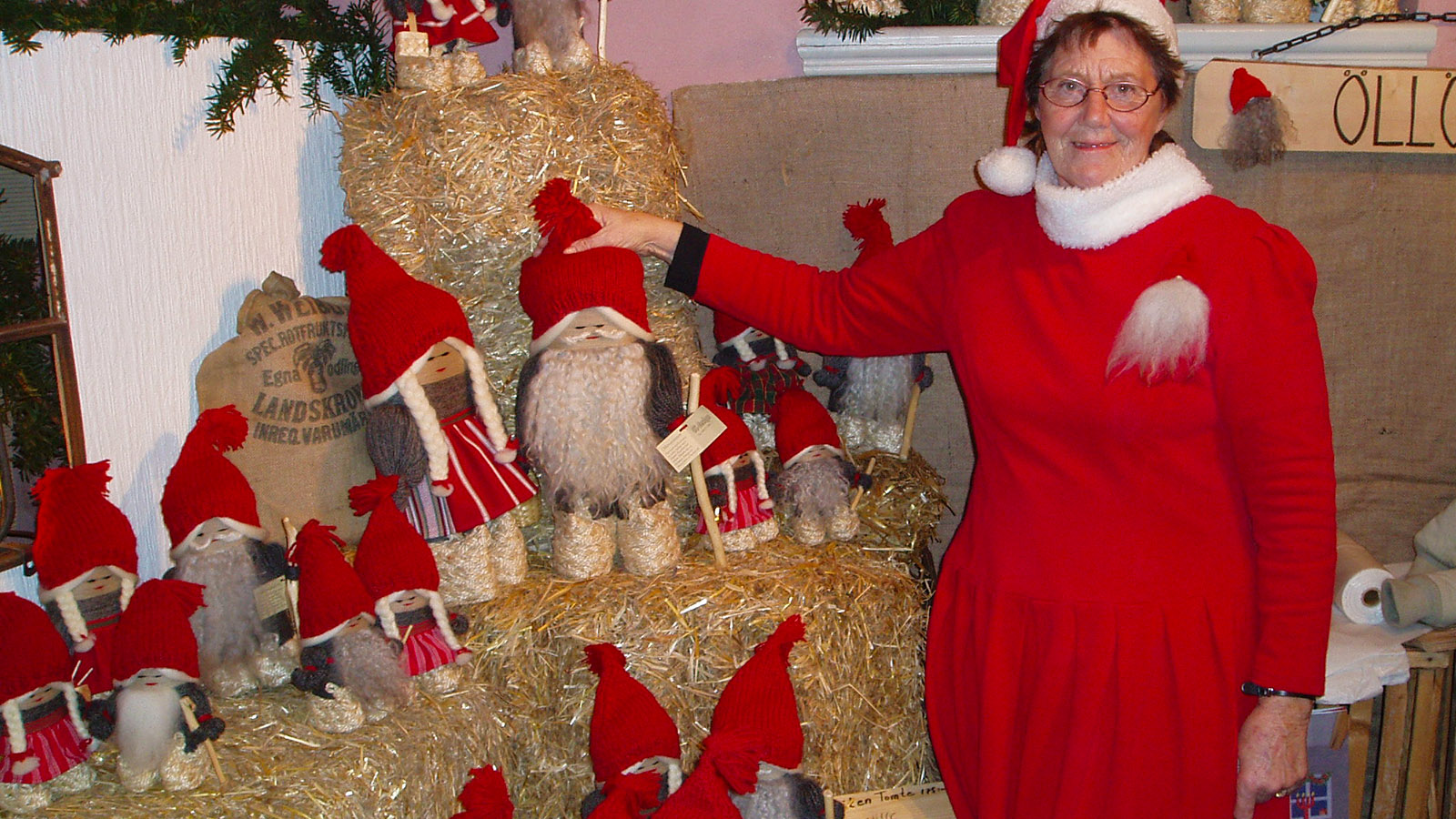 Juletid: Auch die Schweden lieben ihre Weihnachtswichtel! Foto: Hilke Maunder