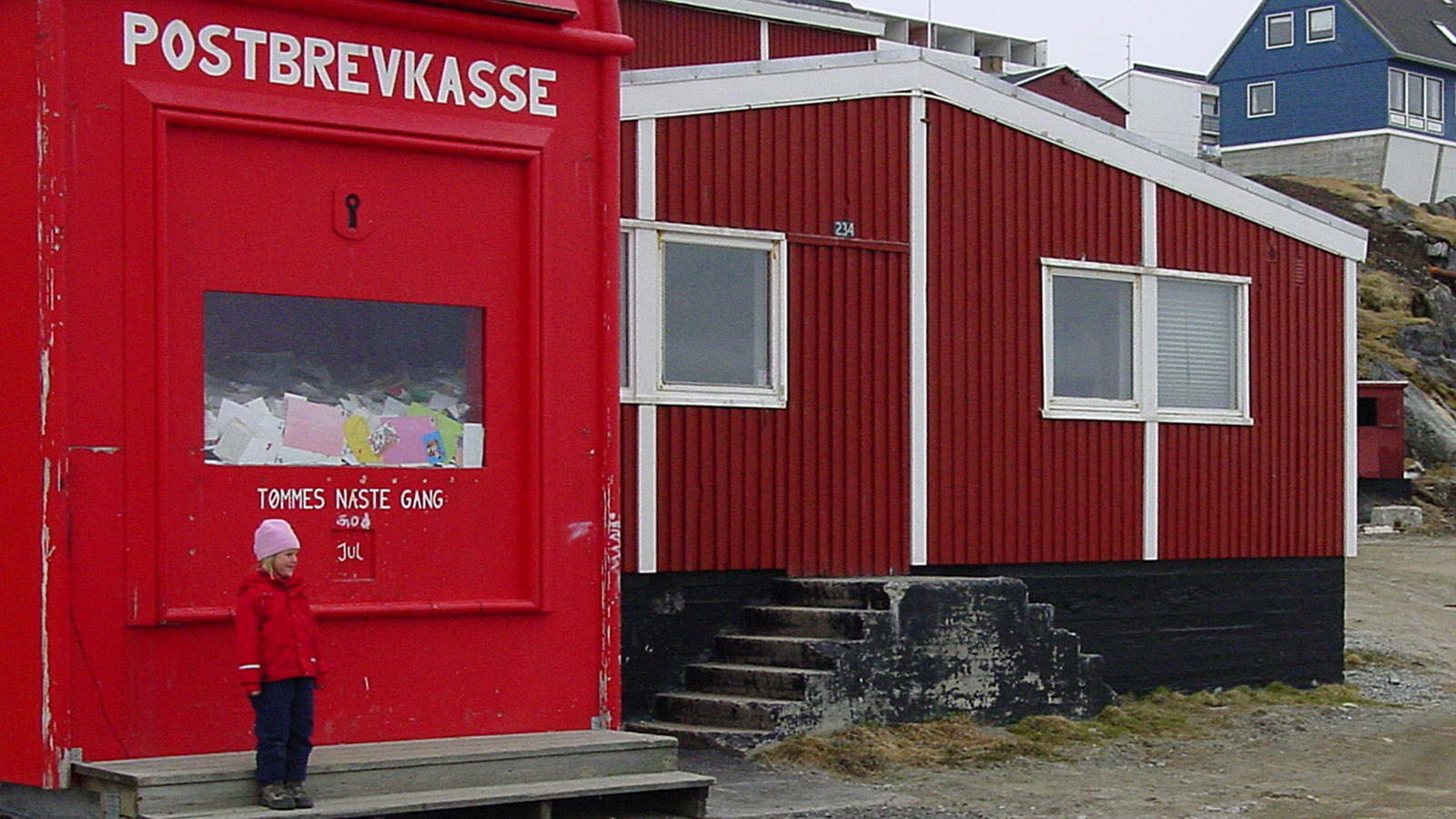 Grönland mit MS Fram: Der Briefkasten des Weihnachtsmannes steht in Nuuk. Foto: Hilke Maunder