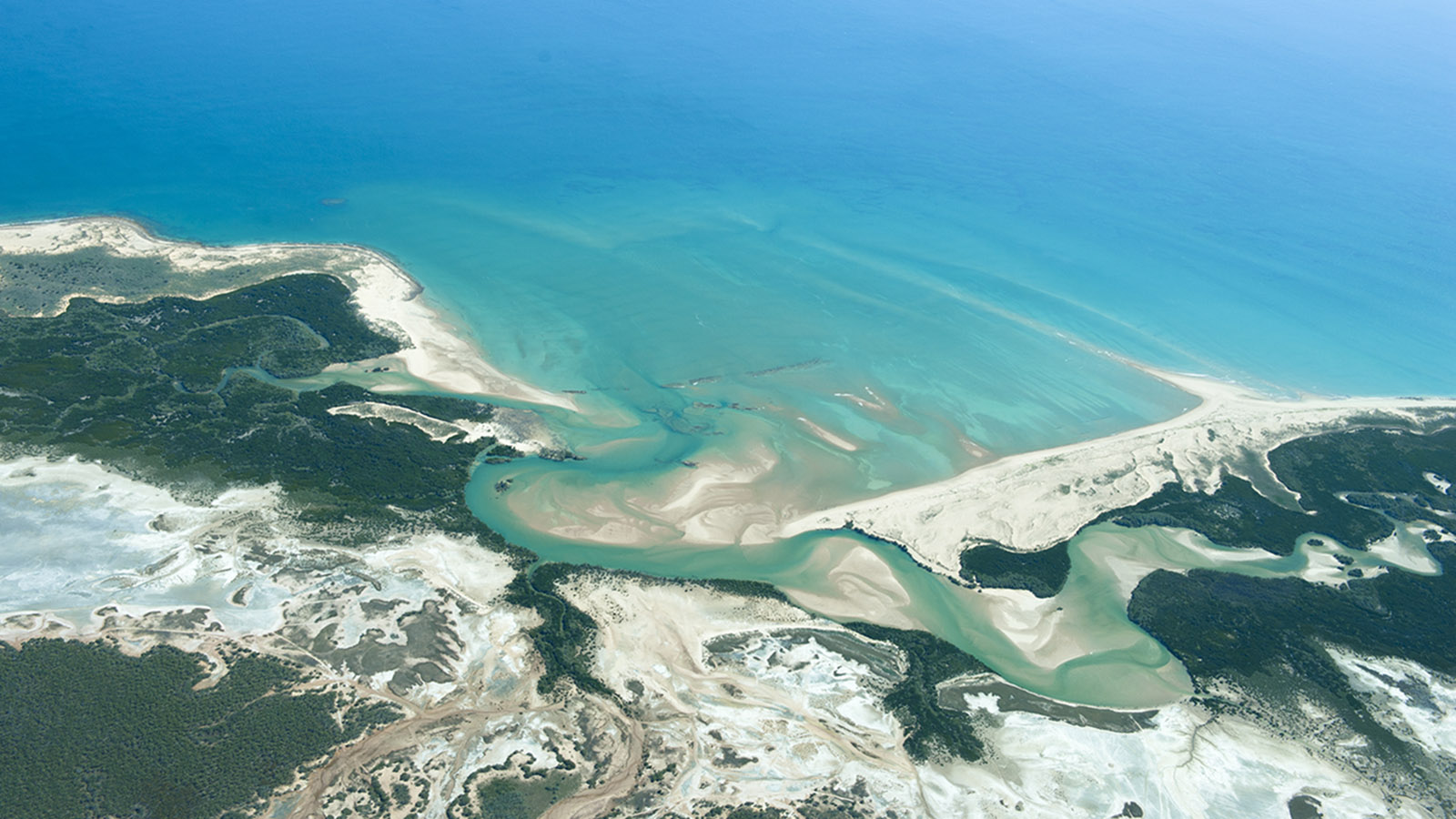 Heimat von Brian Lee: die Kimberleyküste – hier aus der Vogelperspektive. Foto: Hilke Maunder