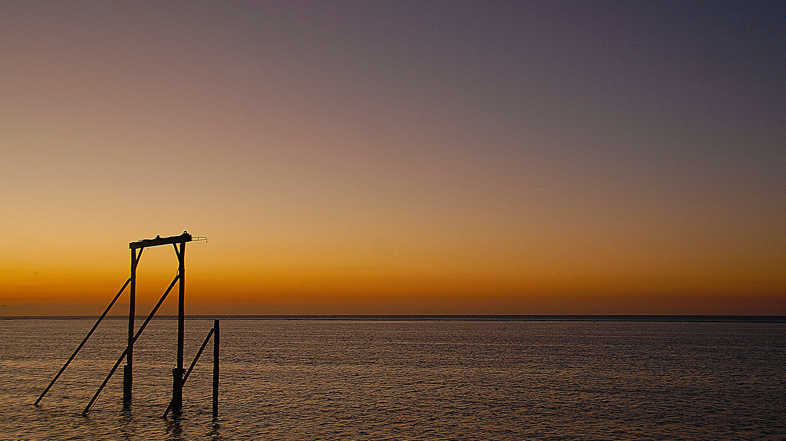 Es wird langsam Abend auf Heron Island. Foto: Hilke Maunder