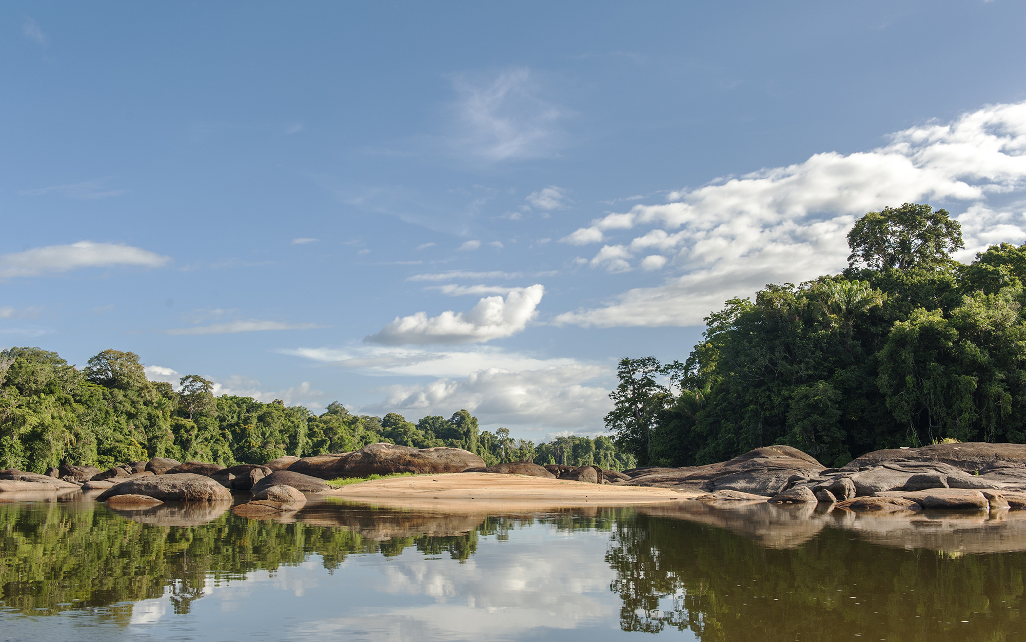 Der Oberlauf des Suriname River