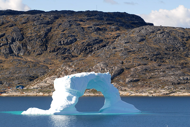 Eisige Schönheiten bei Skoldungen auf Grönland