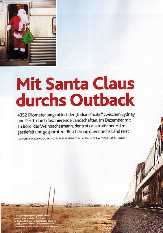 Mit Santa Claus durchs Outback