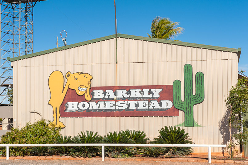 Raststätte am Barkly Highway im Northern Territory
