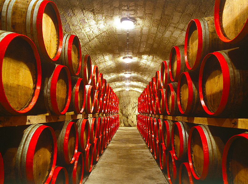 Das Weingut Disznókö in Ungarn - der Keller