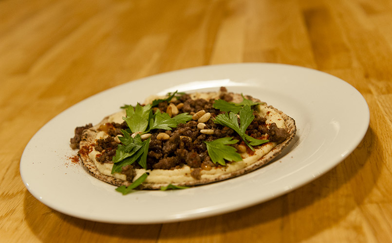 Pide, zubereitet bei Foragers in den Southern Forests
